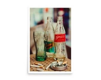 Sarajevo Bosnia Cola Bottle Fine Art Print