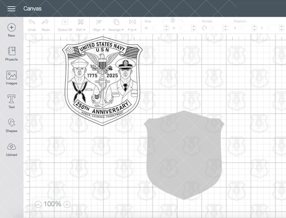 US Navy 250th Anniversary Emblem SVG, CNC Laser Cut Files - Etsy