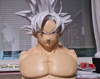 Ultra Instinct Son Goku life size bust