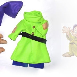Newborn to 3 month Dopey Dwarf Costume from Disney's Snow White - FREE shipping