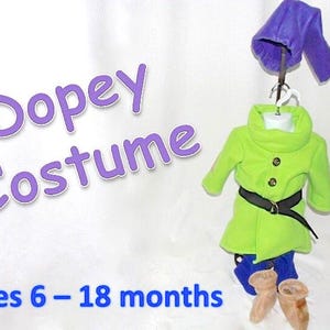 Baby 6, 12 and 18 month Dopey Dwarf Costume from Disney's Snow White