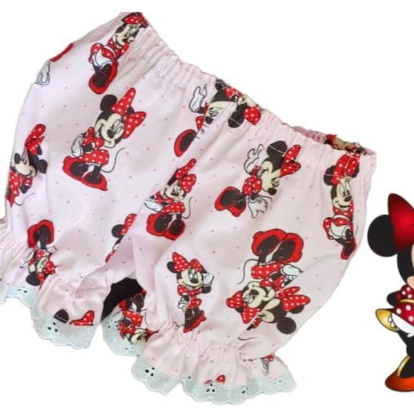 Minnie Mouse Diaper Cover Baby Bloomers sizes 3 months to 3 years- Ships Free today!