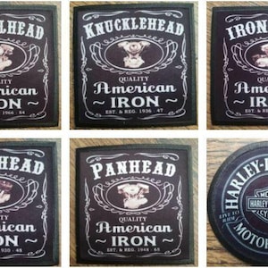 Harley davidson vtwin engine styles chopper motorcycle biker sew / iron on patch