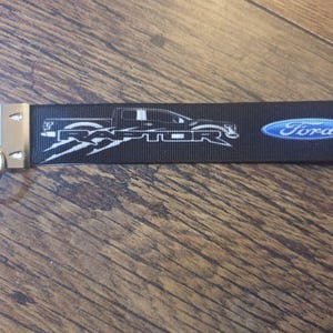 Ford Raptor 4x4 Offroad Mud Runner Pick Up Truck Builder Farmer Keyring Keyfob