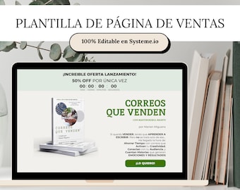 Entonnoir de vente modifiable dans Systeme.io - 100% en espagnol avec droits de revente PLR