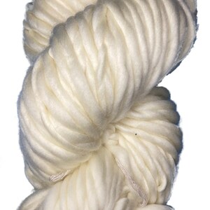 Undyed/natural Super Bulky Merino Wool-Single Ply