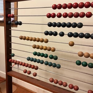 vintage wooden Abacus