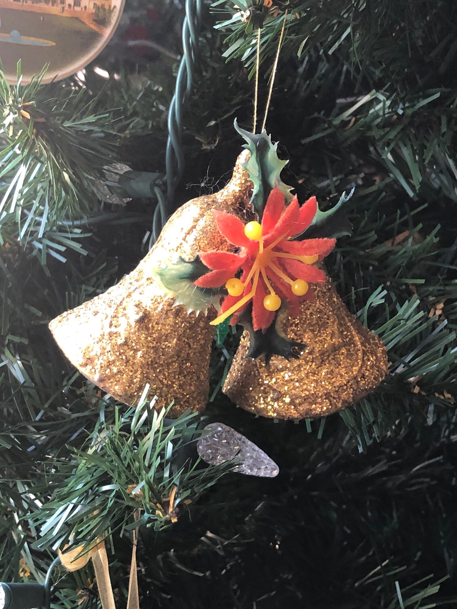 Vintage Bell Christmas Ornaments Set of Four Etsy