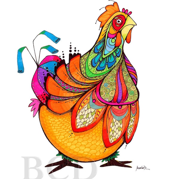 Chicken Whipple - Barnyard Queen Hen