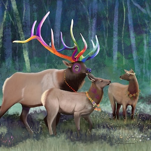 Costume Party at the Forest Edge