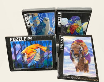 Puzzles 1000 piece Wildlife Art