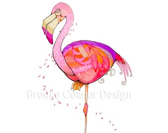 The Mauvelous Flamingo a pink bird from Florida