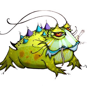 Bad Froggie - Print
