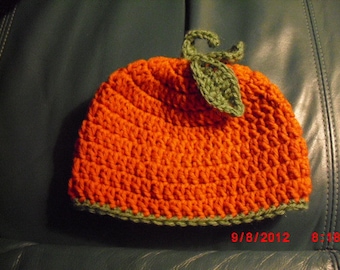 Pumpkin Baby Hat