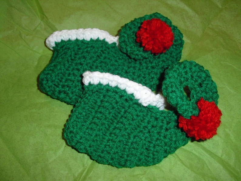 Elf Booties from the North Pole to get your little one ready for the Holidays image 3