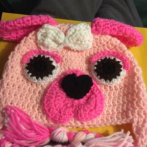Pug Baby Hat-Darling, Exceptionally Sweet, Smiles from all! image 4