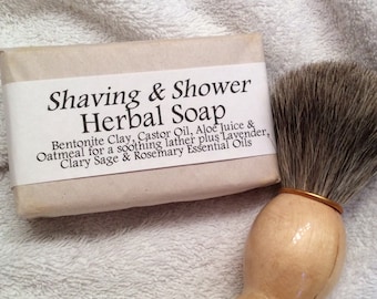 Handmade Herbal Shaving Soap