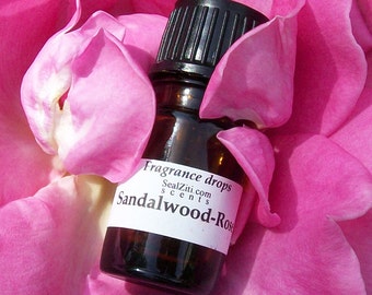Sandalwood-Rose Fragrance Oil Drops 5ml