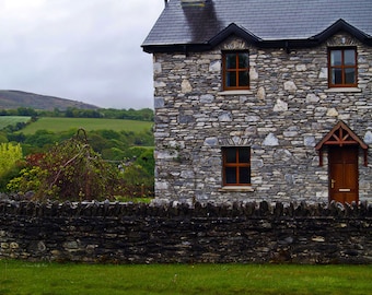 An Irish Cottage- fine art photography, fine art print, Ireland photography, landscape, architectural photography, wall art, home decor