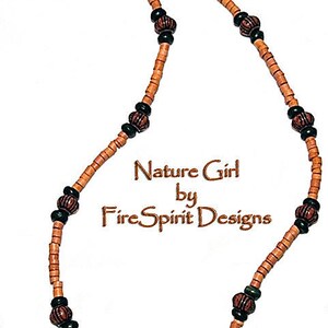 Nature Girl- handmade beaded necklace- handmade jewelry- trade bead necklace- OOAK necklace- teen necklace- artisan necklace- gift for her