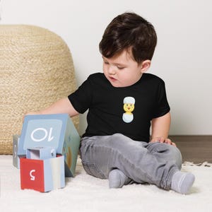 おもしろひよこの幼児用シャツ – かわいいイースターベビーTシャツ | ソフトコットン | 米国送料無料