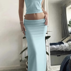 Tube Top & Maxi Skirt Sewing Pattern – PDF Download | Beginner-Friendly Two-Piece Set