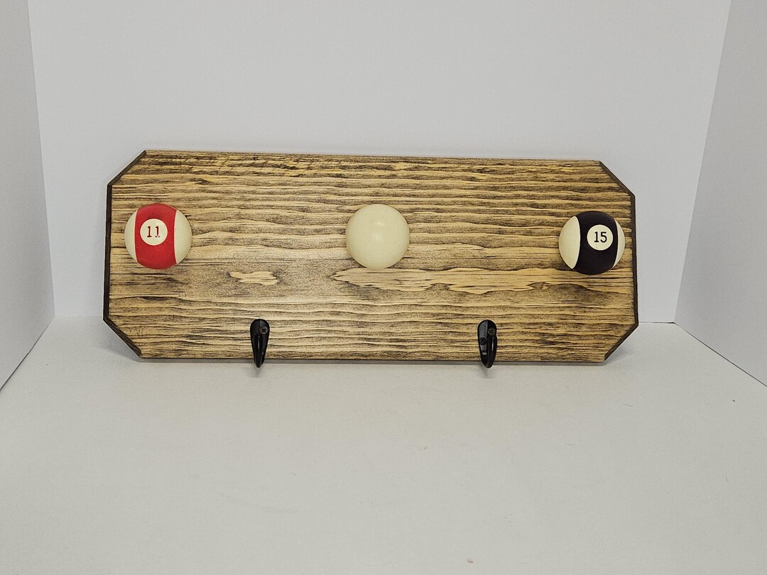 Ball Hat Rack Pool Ball Hat Rack - Etsy