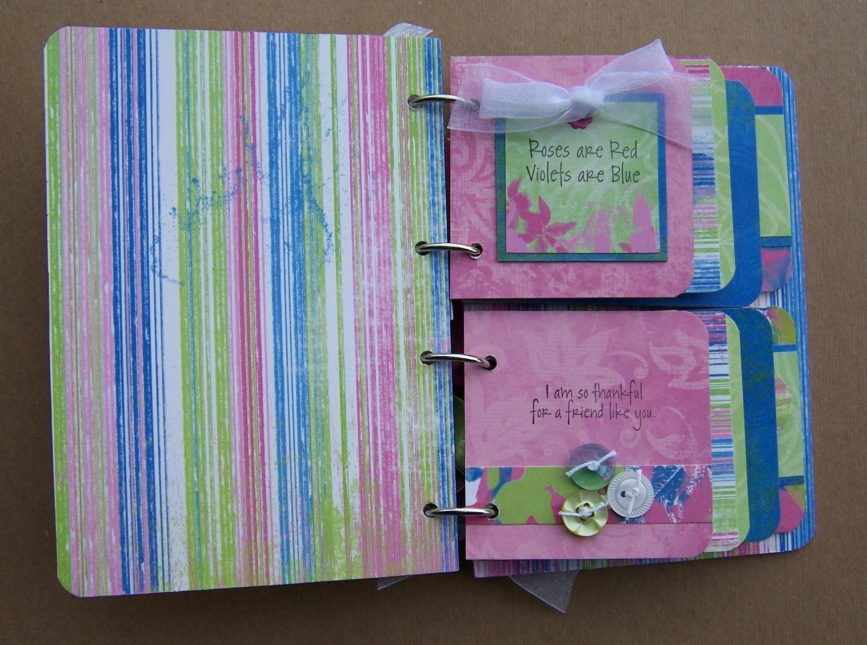 Friendship Gift Album Etsy