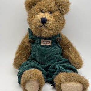 Vintage Stuffed Bears in Overalls - Etsy