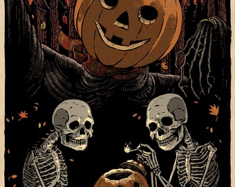 Lamp Lighter Study Mini-Print // Giclee Print // 5"x7"