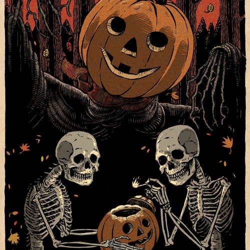 Lamp Lighter Study Mini-Print // Giclee Print // 5"x7"