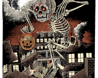 Big Night // Giclee Print // Halloween 2017