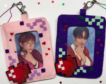 P1harmony EX Inspired Felt Photocard Holder - Etsy