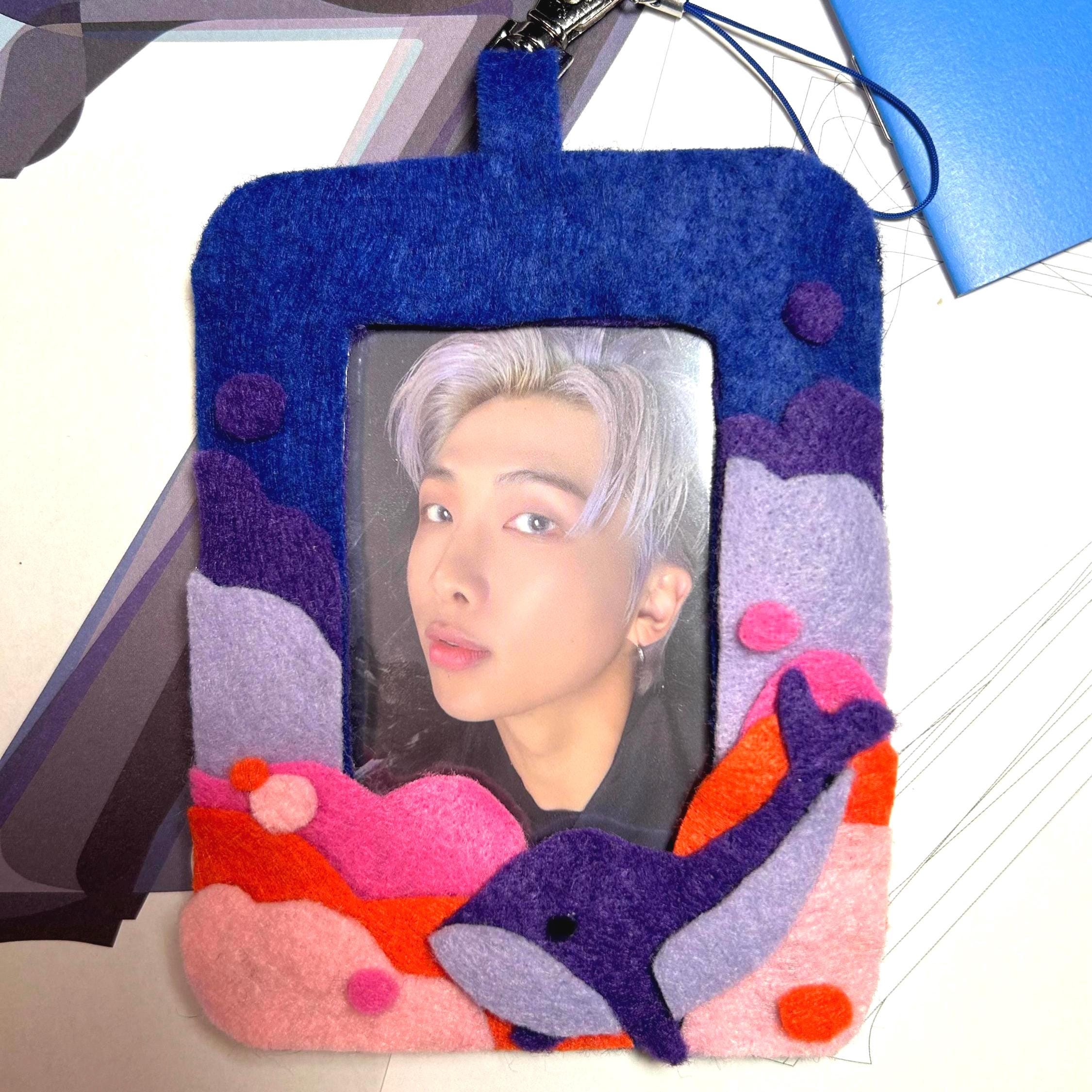 Bts Inspired Felt Photocard Holder - Etsy