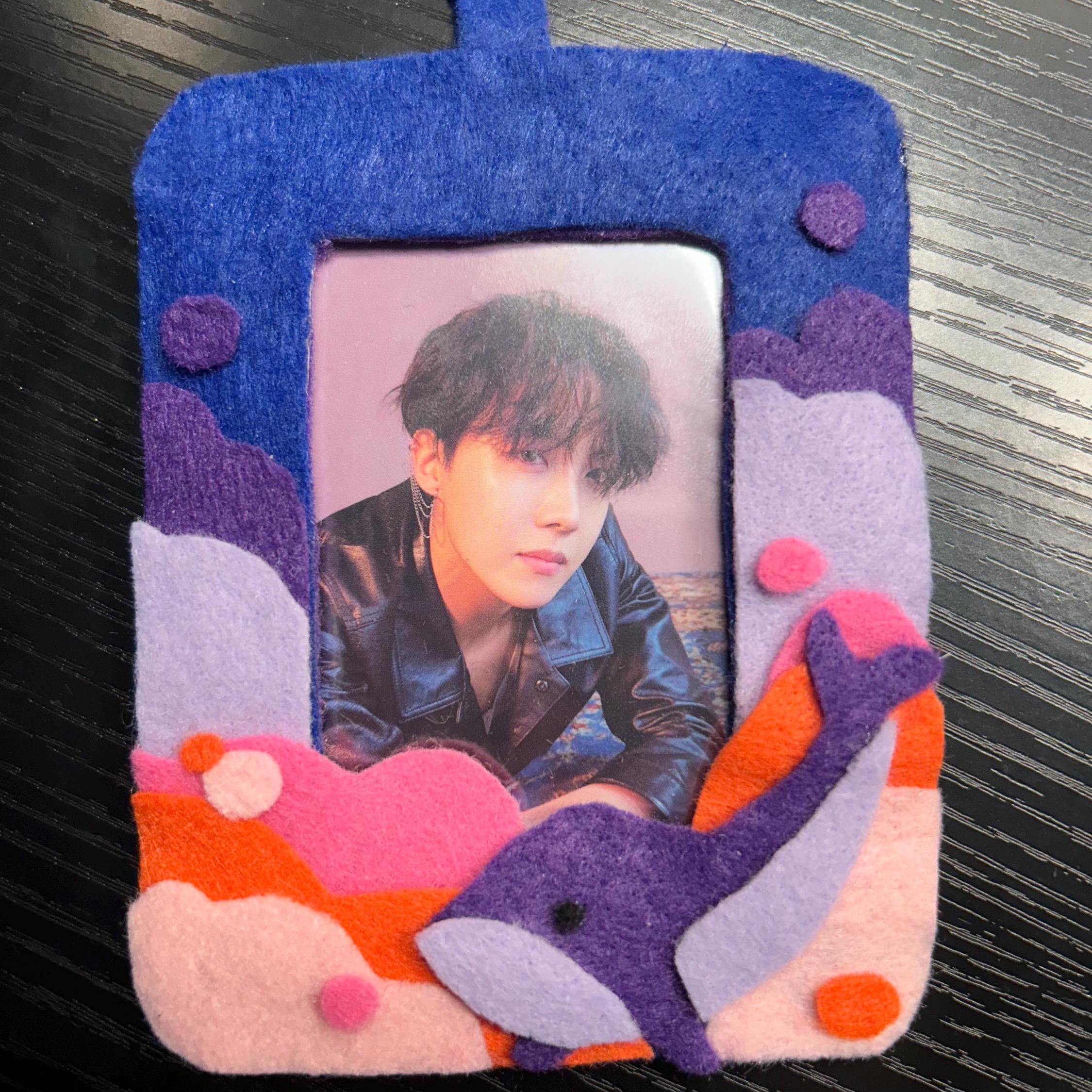 Bts Inspired Felt Photocard Holder - Etsy