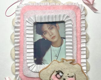 HETmongi inspired felt photocard holder