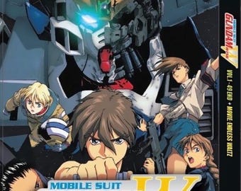 DVD Anime Gundam W Wing (episodi 1-49) + Film: Endless Waltz doppiato in inglese