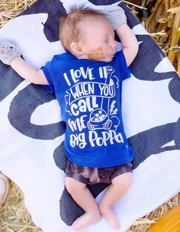 Call Me Big Poppa Shirt Funny Kid's 