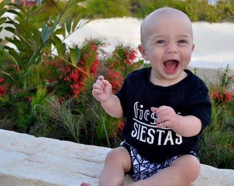 Fiestas sobre Siestas Sombrero Taco Temática Fiesta Burritos Pinata Cumpleaños Camisa Sin Siestas