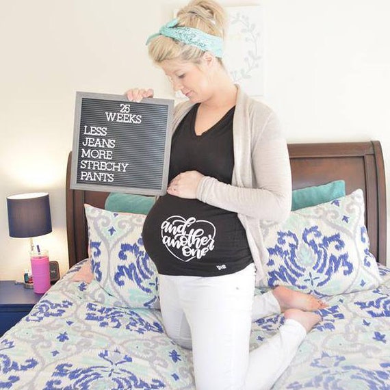 And Another One DJ, Funny Pregnancy Announcement Tee, Pregnant Shirt, Maternity Shirt, Mom Life Tee, Pregnancy Clothes, Baby Bump Top