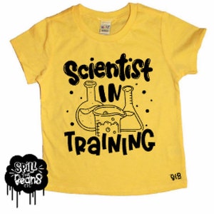 Scientist in Training tee, Future Scientist, Science Saves, Pro Science, Chemistry Shirt, Back to School Shirt, I Love Science! No woo here!