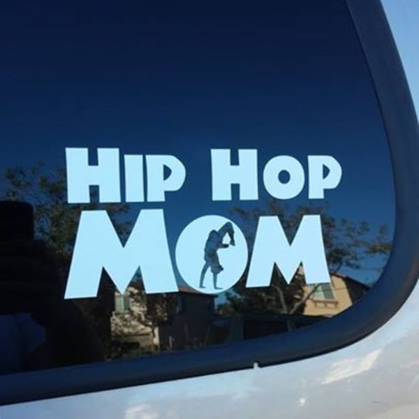 Hip Hop Dance Tap Ballet Mom Car Decal ANY COLOR or SPORT Custom Colors and sizes available