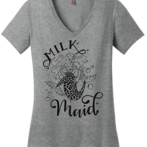 Breastfeeding Shirt, Milk Maid, Tandem Breastfeeding, Milk Mama, Mermaid Shirt, Baby Shower Gift, Nursing Mom, Motherhood Shirt, Graphic Tee