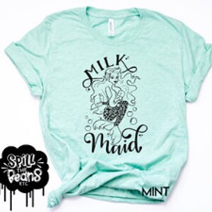 Milk Maid, Breastfeeding Shirt, Nursing Top, Milk Mama, Breastfed, Breastfeeding Mom, Baby Shower Gift, Mom Life Tee, Graphic Tee