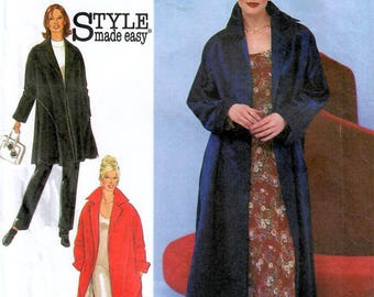 Style 2878 Pattern - Long and Short Coat - size XS-XL