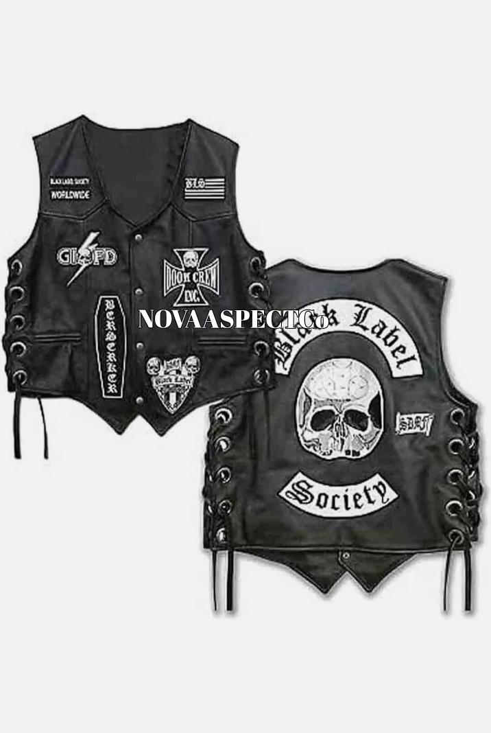Black Label Society Doom Crew Rocker Patch Set Battle Jacket