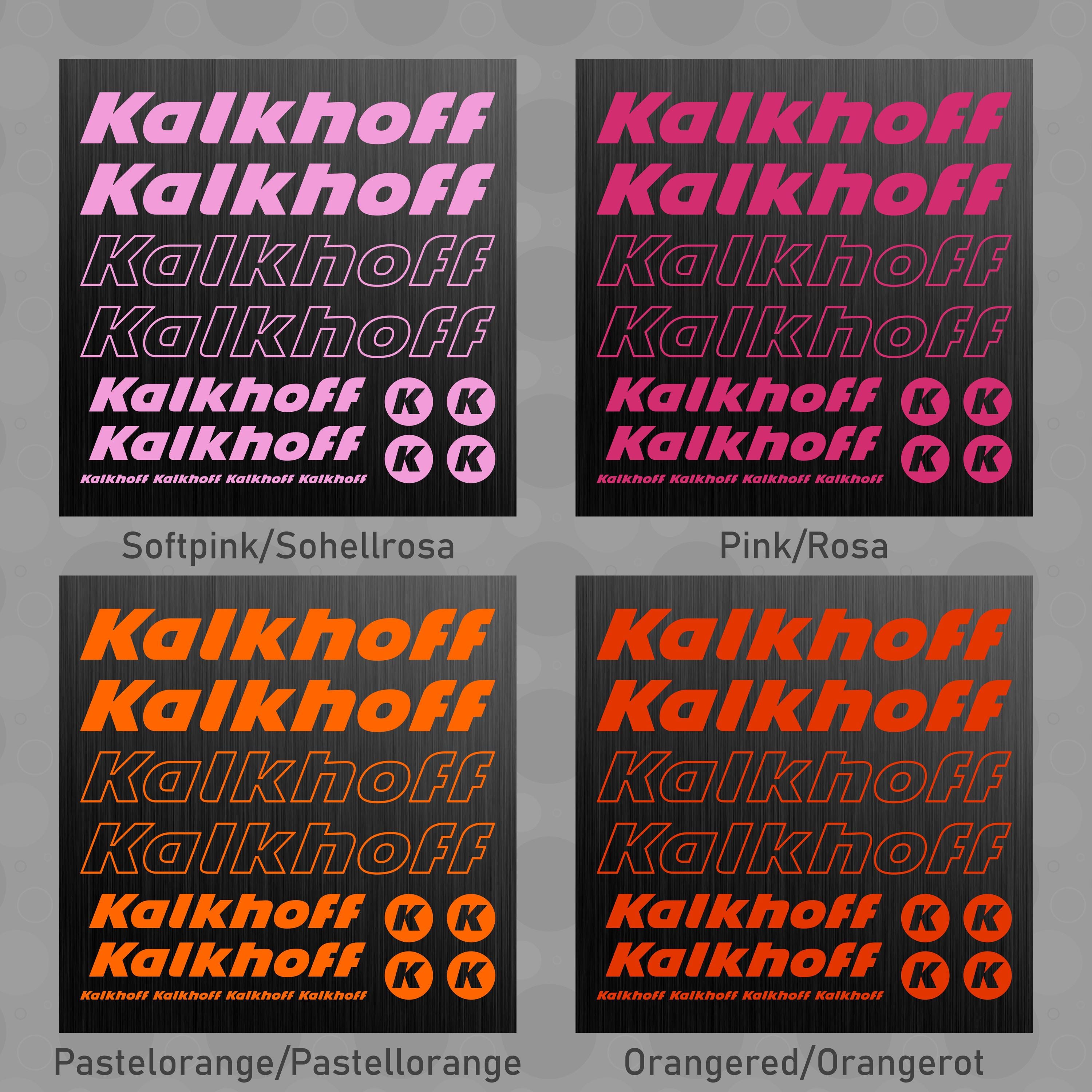 JuwiCraft Kalkhoff Aufkleber Set – 14 Stück Für Fahrrad, MTB, BMX & Rennrad, UV-beständig JuwiCraft Kalkhoff Aufkleber Set – 14 Stück Für Fahrrad, MTB, BMX & Rennrad, UV-beständig