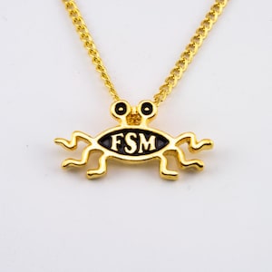 "Fliegende Spaghetti Monster ""Shapley"" Halsketten."