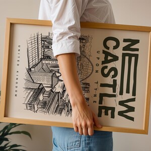This New Castle Upon Tyne cityscape poster brings together the spirit of the city with a visually appealing skyline composition inspired by its iconic riverfront identity. Created as a high-quality New Castle Upon Tyne city wall art print, it adds depth and character to any space, making it a meaningful gift for lovers of travel, architecture, and British city decor.