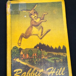 Vintage school reader book rabbit hill by Robert Lawson